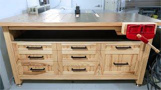 The PERFECT small shop WORKBENCH