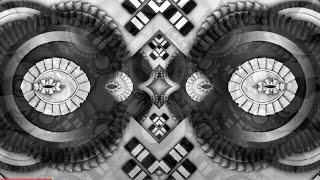 Black and White Monochromatic Psychedelic Escapade | #trippyvisuals #trippyvideos