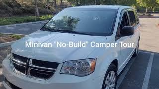 Minivan "No-Build" Camper Tour