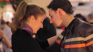 Argentine tango flash mob - Budapest, with bandoneon & dancing