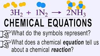 What is a Chemical Equation? What do the symbols mean; What does it tell us about chemical reactions