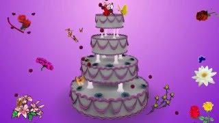 Очень красивое поздравление С Днем Рождения! анимационное - Very nice birthday greeting! animation