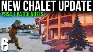 New Chalet Map CHANGES, Sprinting Glitch FIXED & More! Y9S4.1 PATCH