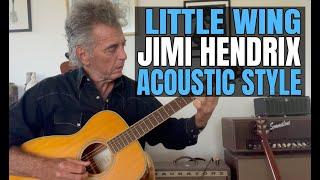 How To Play Little Wing On Acoustic Guitar