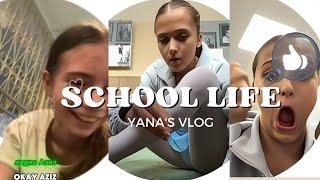 SCHOOL LIFE VLOG | Yana Chirkina's Classes & Friends