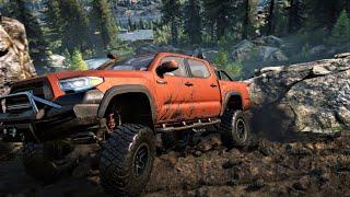 SnowRunner - 2021 Toyota Tacoma TRD Pro  4x4 - Driving Crawler Offroad