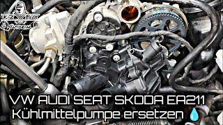 VW AUDI SEAT SKODA | EA211 1.4 TSI *CXSA* | Kühlmittelpumpe undicht | Anleitung | Drehmomentwerte |
