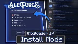 How to Install Mods to Your tModloader 1.4 Server