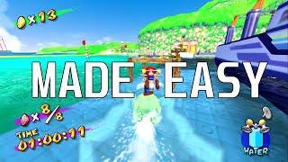 Super Mario Sunshine - Episode 6: Red Coins on the Water - Made easy