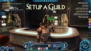 TOR Quick Tip 15 - How to Setup a Guild (SWTOR)