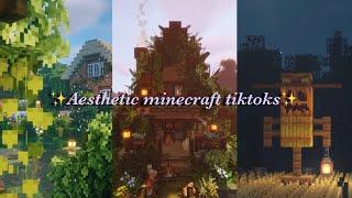 Cottagecore Minecraft TikTok compilation- aesthetic 