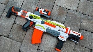 [REVIEW] Nerf N-Strike Modulus ECS-10 Unboxing, Review, & Firing Test