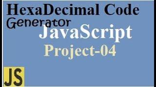 JavaScript Project-04 | JavaScript projects for Beginners