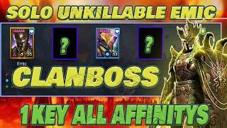 EMIC THE CLANBOSS BREAKER! 1KEY ALL DIFFICULTIES AND AFFINITIES!