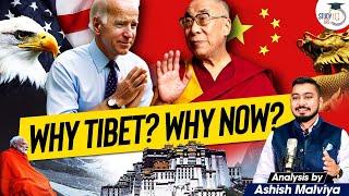 Why US is supporting the independence of Tibet? Free Tibet | India China Relationship | Geopolitics