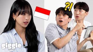 Korean Teens Meet Indonesian K-POP Idol Member For The First Time! (Ft. Dita of SECRET NUMBER)