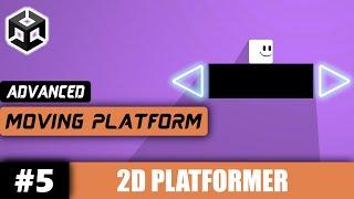 Unity 2D Advanced MOVING PLATFORM | Unity 2D Platformer Tutorial #5