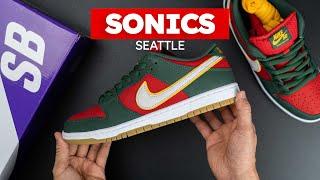 Perfekte Weihnachts-Sneaker: Nike SB Dunk Low Pro „Fir & Fire Red“ Sonics.