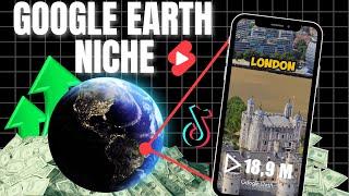 The Best Faceless Niche For TikTok Creativity Program & YouTube Shorts (Google Earth Niche)