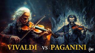 Vivaldi vs Paganini: Clash of the Titans in Violin Mastery  The Best Classical Violin Music