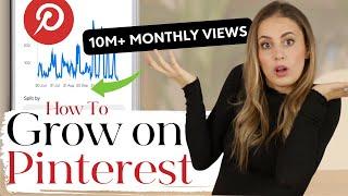How to Grow on Pinterest in 2022  // From ZERO to 10 MILLION Views!
