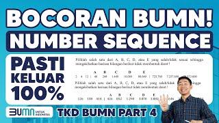 SOAL BUMN 2024 NUMBER SEQUENCE | POLA BILANGAN