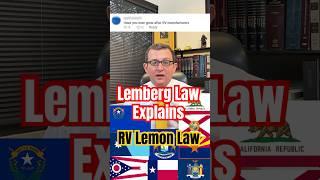 RV Lemon Law Explained: Know Your Rights as an RV Owner! #rvlife #rvliving  #rvproblems #rving