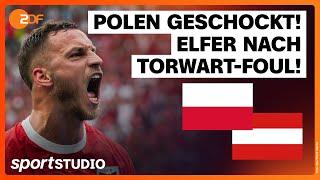 Polen – Österreich Highlights | UEFA EURO 2024 | sportstudio