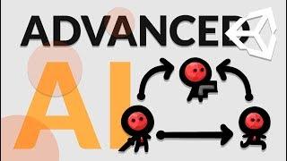 ADVANCED AI IN UNITY (Made EASY) - STATE MACHINE BEHAVIORS