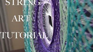 STRING ART MANDALA TUTORIAL