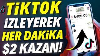 TİKTOK VİDEOSU İZLEYEREK DAKİKADA $2 PARA KAZAN! - Video İzleyerek İnternetten Para Kazanma