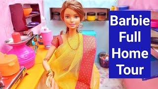 Barbie Full Home Tour/Barbie and Ken Home Tour/ DIY Miniature House/Tiny House /Mini House