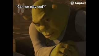 Shrek smiling #meme #cod #shorts