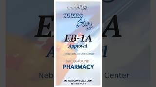 EB-1A APPROVAL STORY!!!  #greencard #eb1a #immivisalawgroup