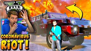 GTA 5  COVID-19 Riot in Los Santos! #GTA5RealLifeMod #GrandTheftAuto #GTAVMods