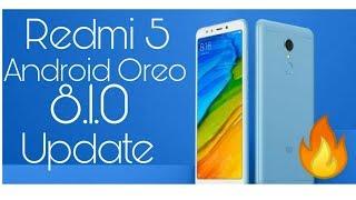 Android Oreo 8.1.0  Update on Xiomi Redmi 5