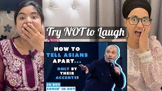 Indians React to “How to Tell Asians Apart - ONLY by their Accents!" | Jo Koy