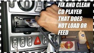 Car CD  Player Not Loading, Feeding, Or Taking CD Simple Fix