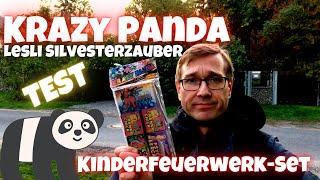 Lesli Silvesterzauber Krazy Panda - Kinderfeuerwerk Sortiment - TEST
