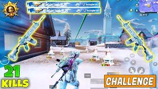  WTF !! Ultra HD 30 FPS - Playing Glacier Mode With Glacier X-Suit & Max M416 Glacier in BGMI/PUBGM