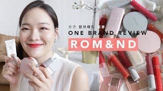 Rom&nd One Brand Review | Unpopular Opinion | Best 3 Products