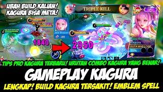 TIPS PRO HERO KAGURA TERBARU + FULL COMBO KAGURABUILD KAGURA TERSAKITGAMEPLAY KAGURA JADE BLOSSOM