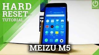 MEIZU M5 HARD RESET / Hardware Keys Method / Format