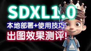 【SDXL1.0模型】超全安装部署教程和新版本亮点 本地+零部署云端使用技巧+深度测评+常见报错解决方式+风格预设大全