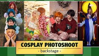 | Backstage | Cosplay photoshoot | Genshin Impact, The Owl House, Haikyuu!!