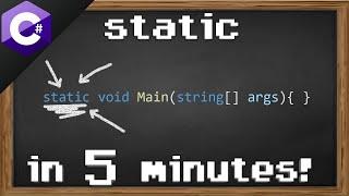 C# static 