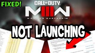 How to Fix Modern Warfare 3 not Launching (100%Fix)