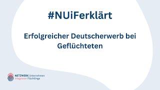 #NUiFerklärt 2023: erfolgreicher Deutscherwerb bei Geflüchteten