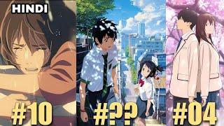 Top 10 Saddest Anime Movie Everyone Should Watch | Hindi