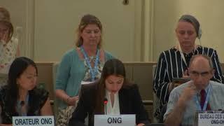 Intervention by Yoana Barakova (Research Analyst EFSAS) during 41st Session of UNHRC, Geneva